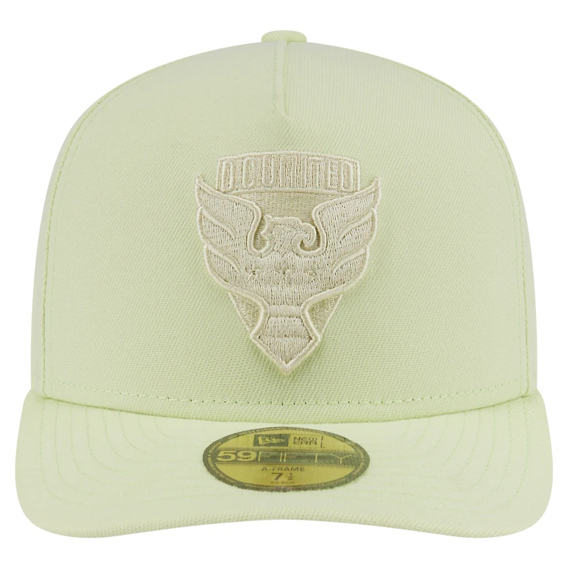 Men's New Era Green D.C. United Color Pack A-Frame 59FIFTY Fitted Hat