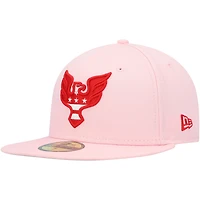 Casquette ajustée New Era D.C. United Pastel Pack 59FIFTY pour homme rose