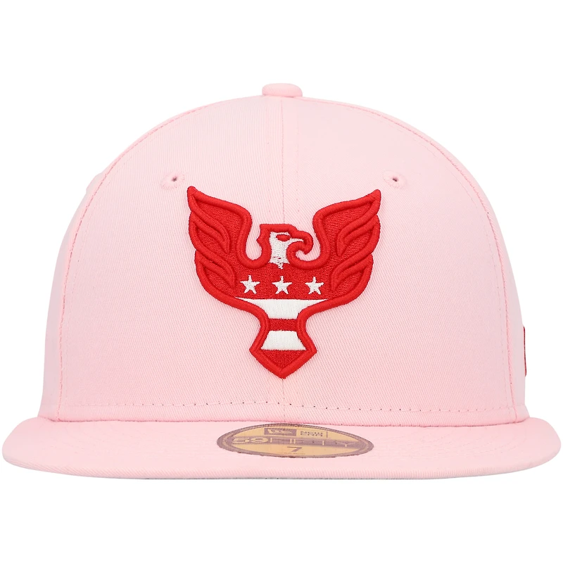 Casquette ajustée New Era D.C. United Pastel Pack 59FIFTY pour homme rose