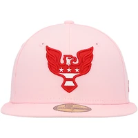 Casquette ajustée New Era D.C. United Pastel Pack 59FIFTY pour homme rose
