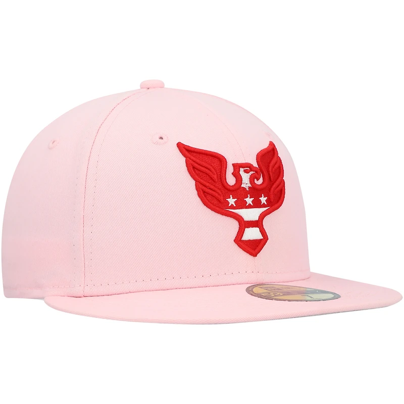 Casquette ajustée New Era D.C. United Pastel Pack 59FIFTY pour homme rose