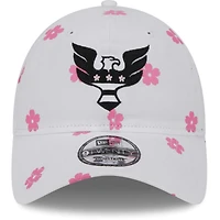Casquette réglable New Era D.C. United 2024 Jersey Hook 9TWENTY blanche pour homme