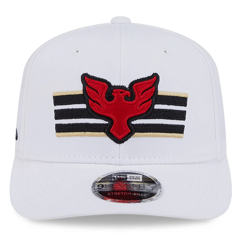 Casquette extensible D.C. United 2025 Third 9SEVENTY blanche New Era pour homme