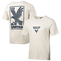 T-shirt décontracté pour homme, motif sport, Suède, D.C. United, beige