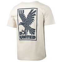 T-shirt décontracté pour homme, motif sport, Suède, D.C. United, beige