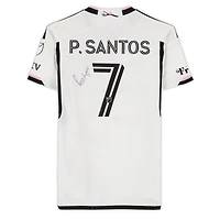 Pedro Santos D.C. United Autographed Match-Used #7 adidas Jersey from the 2024 MLS Season