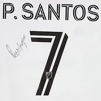 Pedro Santos D.C. United Autographed Match-Used #7 adidas Jersey from the 2024 MLS Season