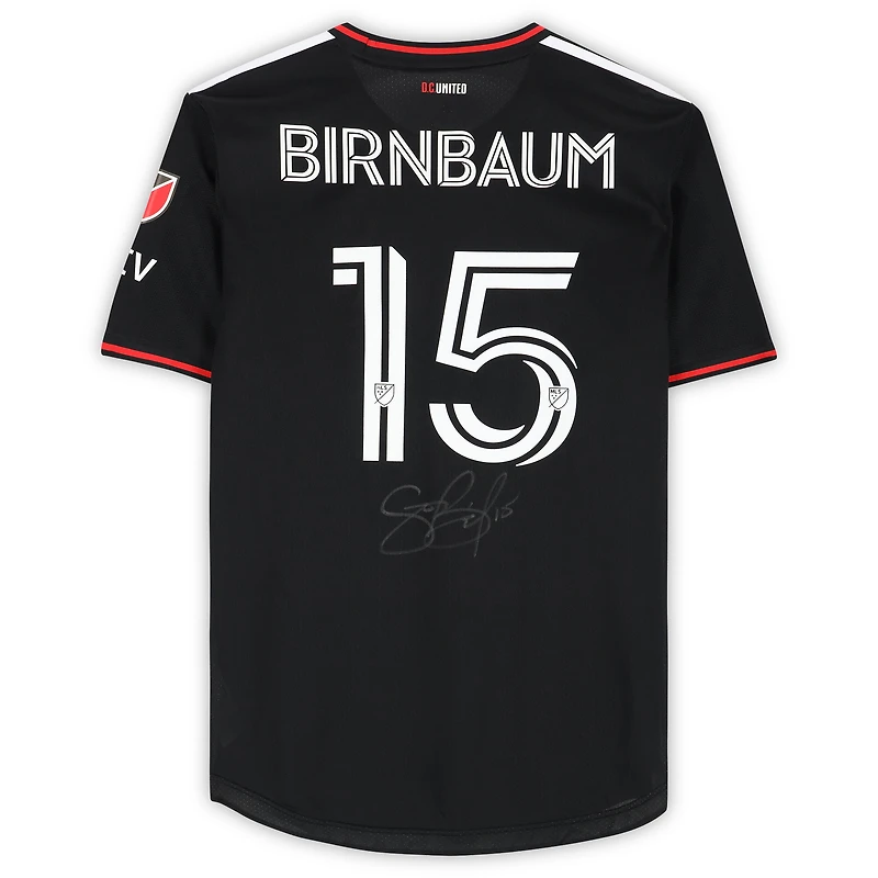 Steve Birnbaum D.C. United Autographed Match-Used #15 Black Jersey from the 2023 MLS Season