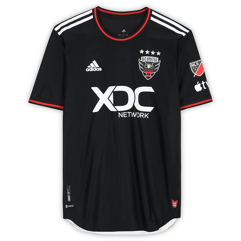 Steve Birnbaum D.C. United Autographed Match-Used #15 Black Jersey from the 2023 MLS Season