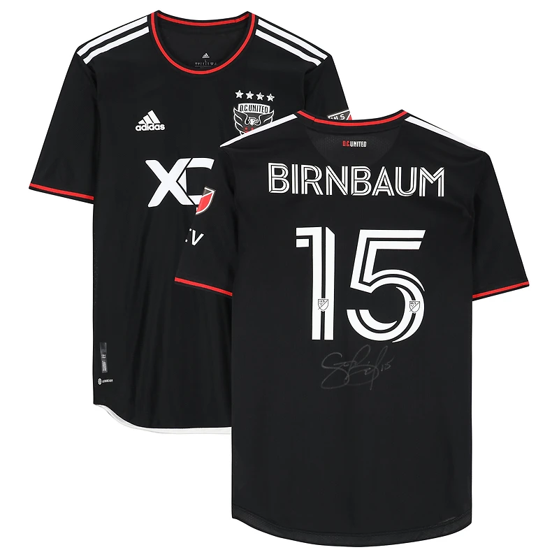 Steve Birnbaum D.C. United Autographed Match-Used #15 Black Jersey from the 2023 MLS Season