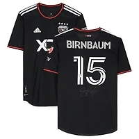 Steve Birnbaum D.C. United Autographed Match-Used #15 Black Jersey from the 2023 MLS Season