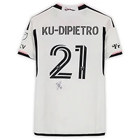 Theodore Ku-Dipietro D.C. United Autographed Match-Used #21 adidas Jersey from the 2024 MLS Season