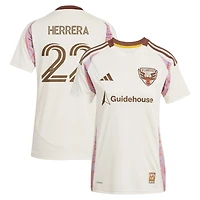 Women's adidas Aaron Herrera Natural D.C. United 2025 The Soul Kit Replica Player Jersey