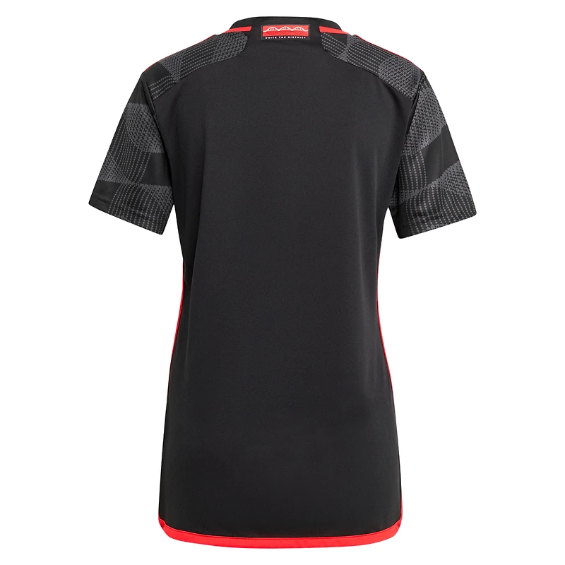 Women's adidas  Black D.C. United 2024 The Icon Kit Replica Jersey