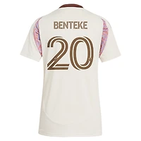 Maillot de joueur réplique adidas Christian Benteke Natural D.C. United 2025 The Soul Kit pour femme
