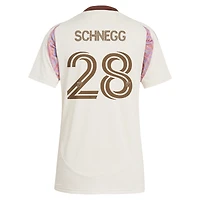 Maillot réplique du joueur adidas David Schnegg Natural D.C. United 2025 The Soul Kit pour femme