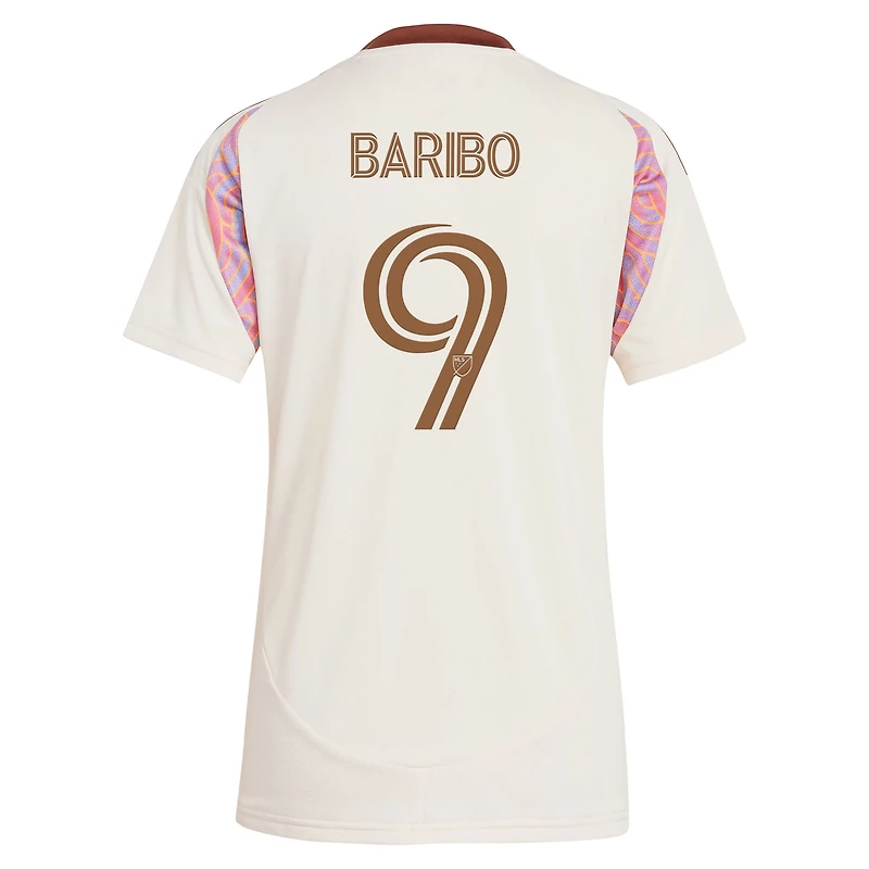 Women's adidas Tai Baribo Natural D.C. United 2025 The Soul Kit Replica Jersey
