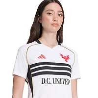 Maillot réplique adidas blanc D.C. United 2025 pour femme