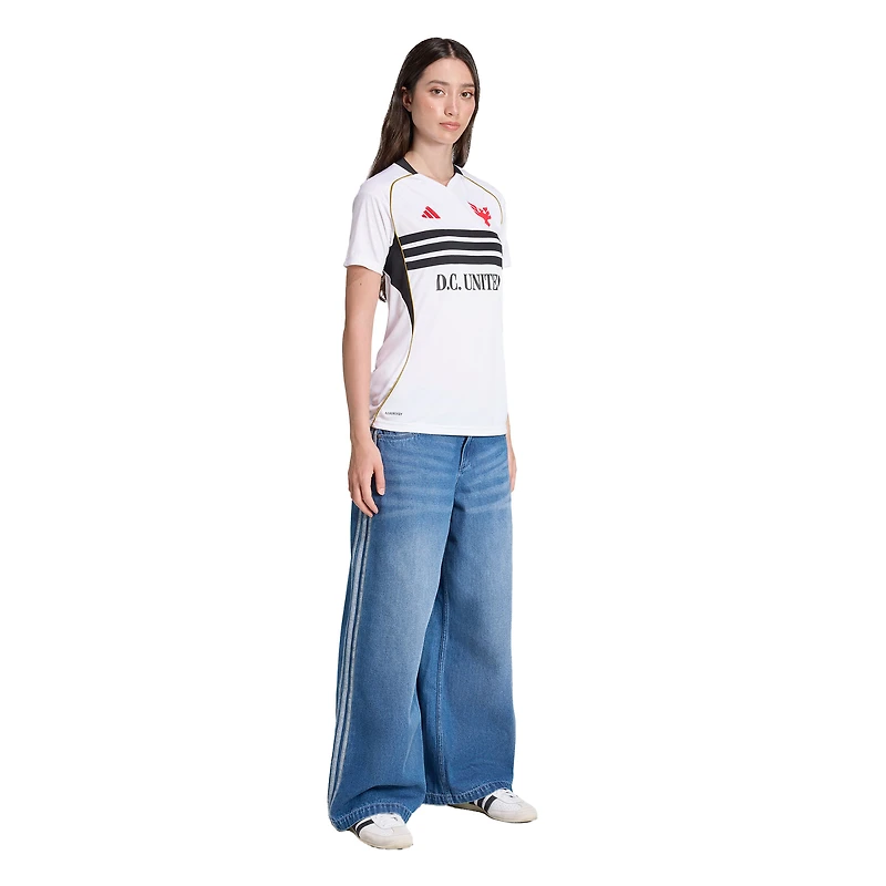 Maillot réplique adidas blanc D.C. United 2025 pour femme
