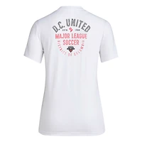 T-shirt adidas D.C. United Local Stoic blanc pour femme