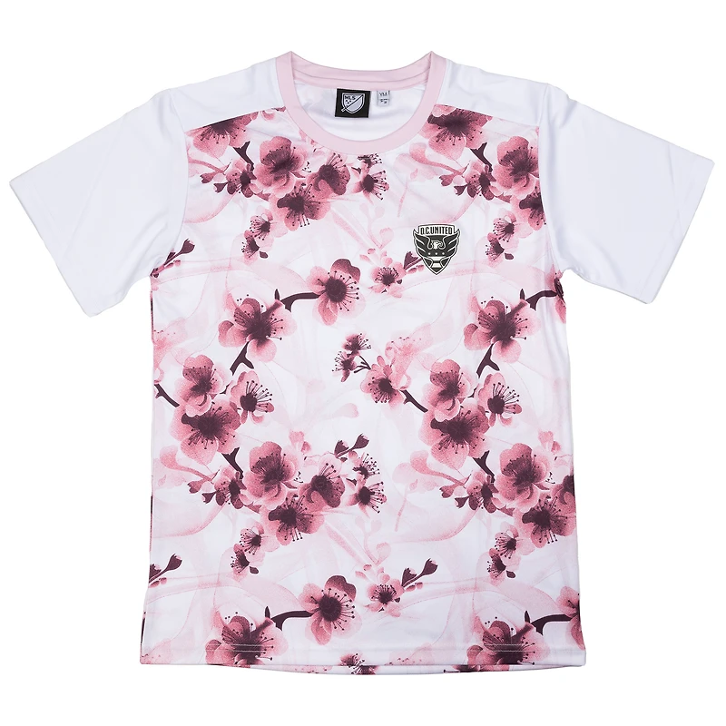 T-shirt à domicile blanc de l'équipe départ du D.C. United Youth Sport Design Sweden