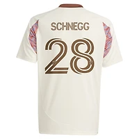 Maillot de joueur réplique adidas David Schnegg Natural D.C. United 2025 The Soul Kit pour jeunes