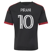 Youth adidas Gabriel Pirani Black D.C. United  2026 Black-and-Red Kit Replica Jersey