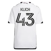 Youth adidas Mateusz Klich White D.C. United 2023 The Cherry Blossom Kit Replica Player Jersey