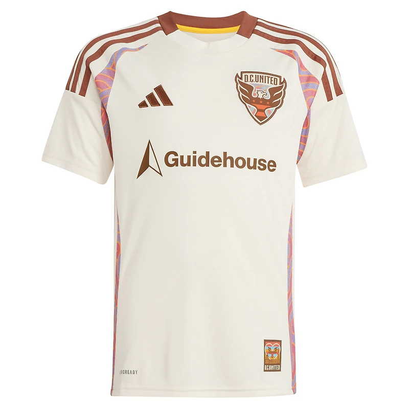 Maillot réplique adidas Natural D.C. United 2025 The Soul Kit pour jeunes