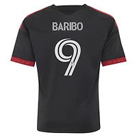 Youth adidas Tai Baribo Black D.C. United  2026 Black-and-Red Kit Replica Jersey