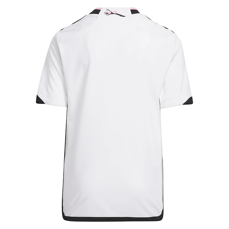 Youth adidas White D.C. United 2023 The Cherry Blossom Kit Replica Jersey