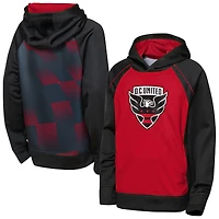 Youth Outerstuff  Red/Black D.C. United Striker Fleece Hoodie