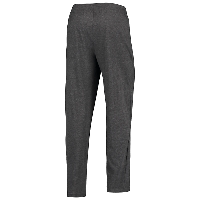 Ensemble pyjama pour homme Concepts Sport Heathered Charcoal/Royal Delaware Fightin' Blue Hens Meter (haut et pantalon)