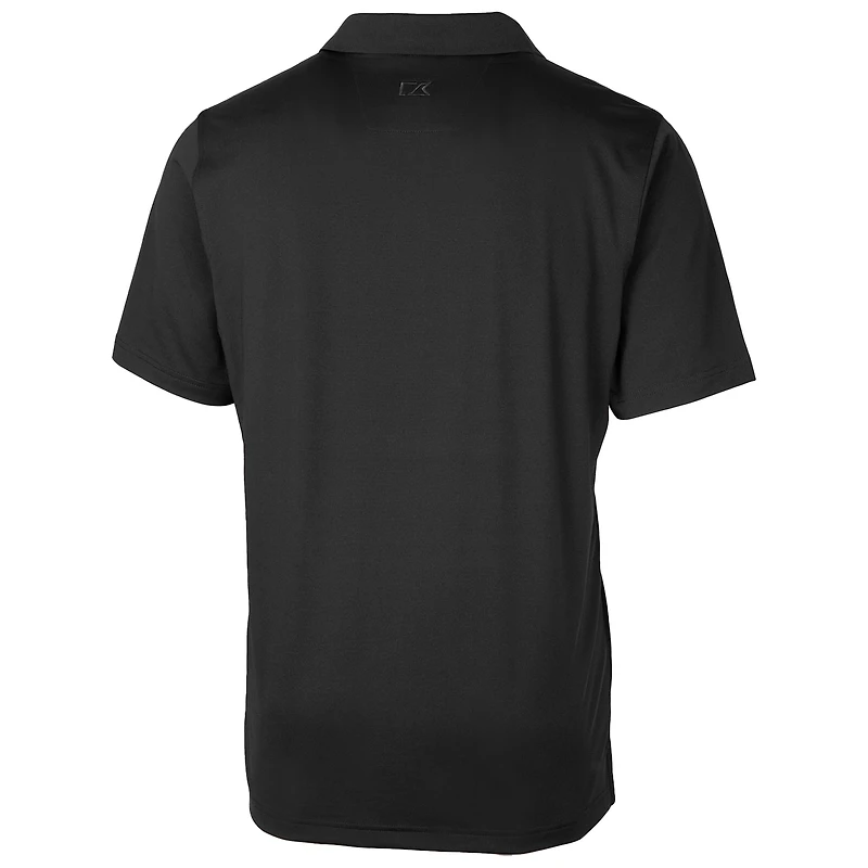 Polo stretch noir Cutter & Buck pour homme, Delaware Fightin' Blue Hens Forge