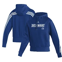 Women's adidas Royal Delaware Fightin' Blue Hens Fashion Pullover Hoodie