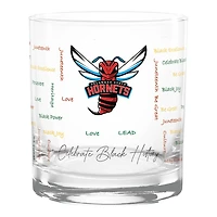 Delaware State Hornets 14oz. Black History Month Rocks Glass