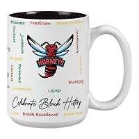 Delaware State Hornets 15oz. Black History Month Mug