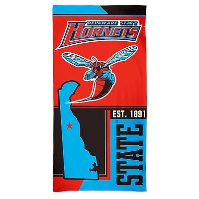 WinCraft Delaware State Hornets 60'' x 30'' State Spectra Beach Towel