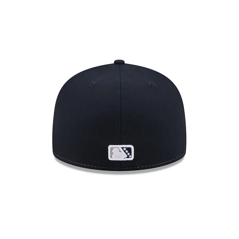 Men's New Era  Off White Delmarva Shorebirds Theme Nights 59FIFTY Fitted Hat