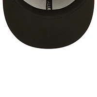 Men's New Era Black Delmarva Shorebirds Authentic Collection Team Alternate 59FIFTY Fitted Hat