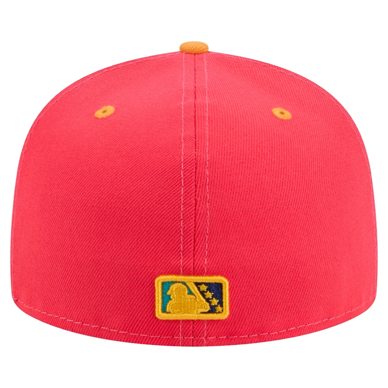 Casquette ajustée New Era Delmarva Shorebirds Copa de la Diversión 59FIFTY rouge pour homme