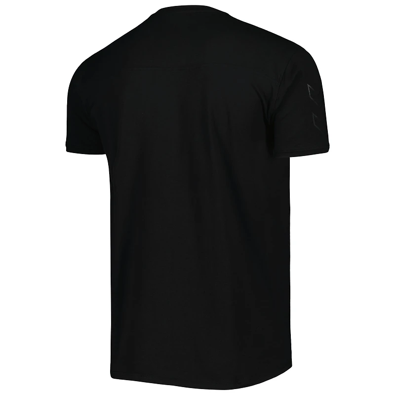 Men's Black Denmark National Team Fan Travel T-Shirt
