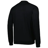 Men's Hummel Black Denmark National Team Line Up Raglan Full-Zip Jacket