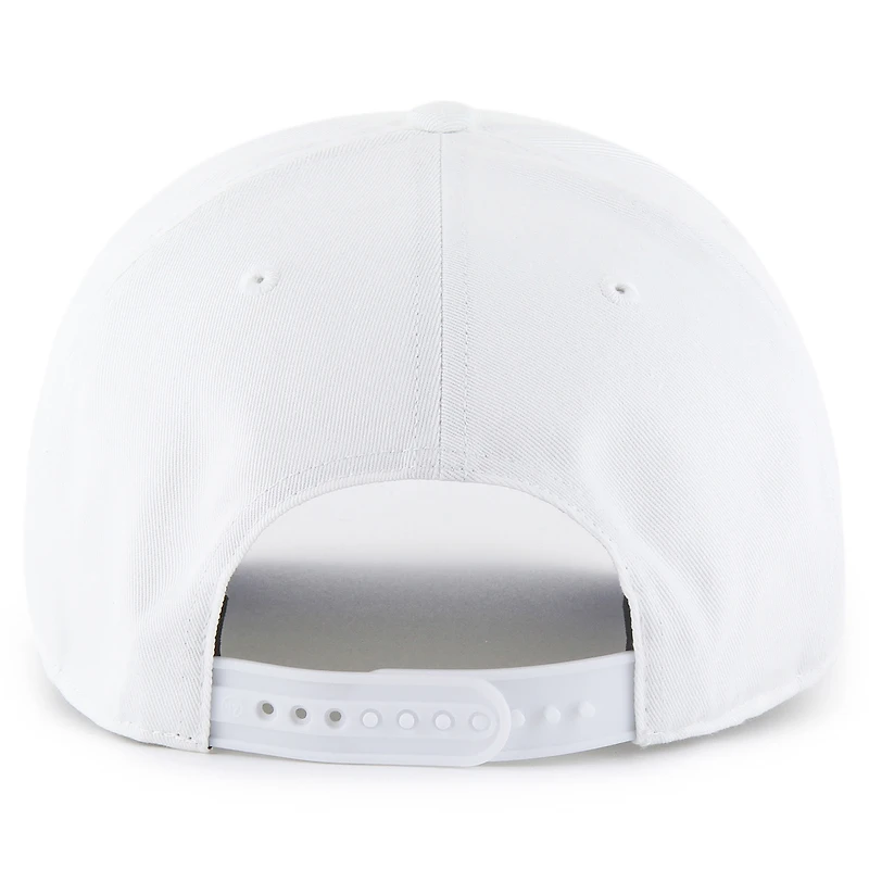 Men's '47  White Denny Hamlin  Roscoe Hitch Adjustable Hat
