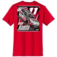 Men's Joe Gibbs Racing Team Collection Red Denny Hamlin Sport Clips Car T-Shirt