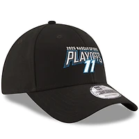 Casquette ajustable 9FORTY noire New Era Denny Hamlin pour homme, éliminatoires NASCAR Cup Series 2025