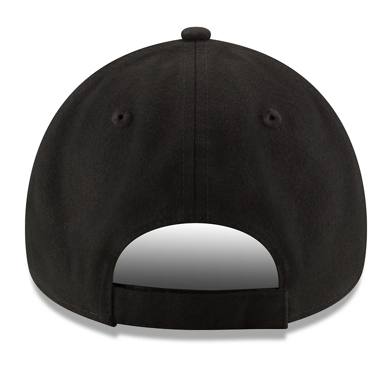 Casquette ajustable 9FORTY noire New Era Denny Hamlin pour homme, éliminatoires NASCAR Cup Series 2025