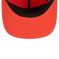 Men's New Era  Orange Denny Hamlin Driver Script 19TWENTY Adjustable Hat