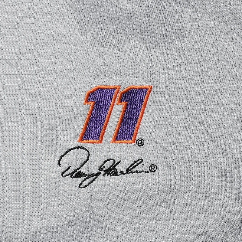 Men's Tommy Bahama Gray Denny Hamlin Miramar Blooms Polo