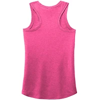 Women's Joe Gibbs Racing Team Collection Pink Denny Hamlin Name & Number Racerback Tank Top